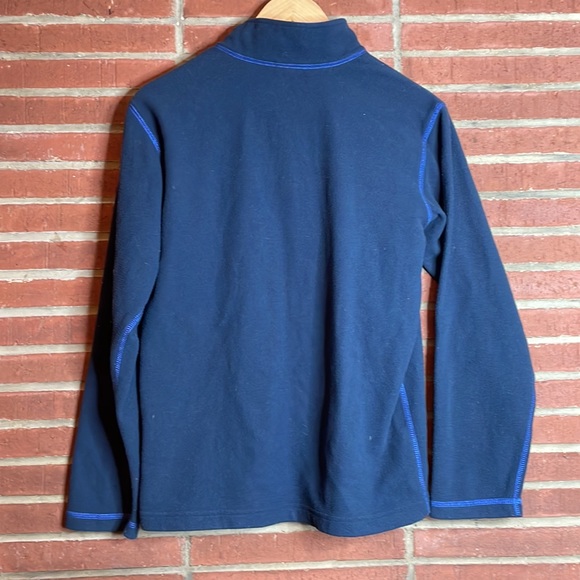Blue pullover fleece - size large - Picture 2 of 2